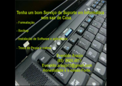 Suporte Técnico de Informática em Domicilio.