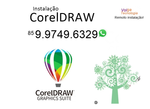 instalação CorelDRAW Fortaleza - Serviço Remoto