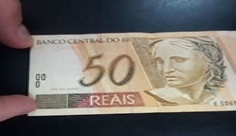 nota de 50 reais antiga